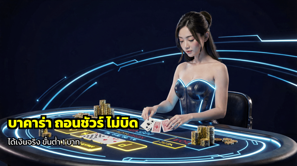 บาคาร่า ถอนชัวร์ ไม่บิด